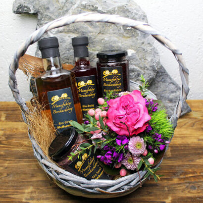 Gift Basket with 4 Organic Bernhardsberg Products
