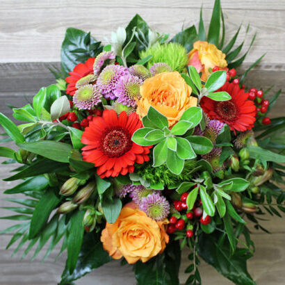 Anniversary Bouquet Red/Orange
