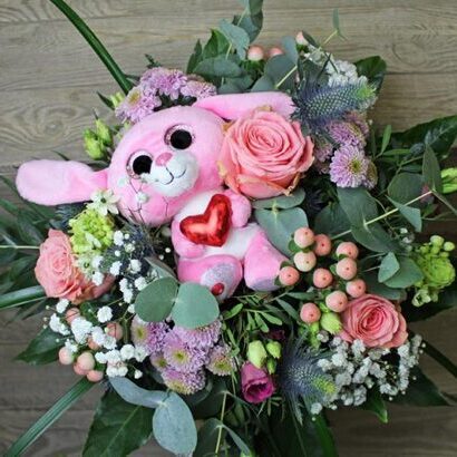 Romantic Bouquet with NICI Bunny